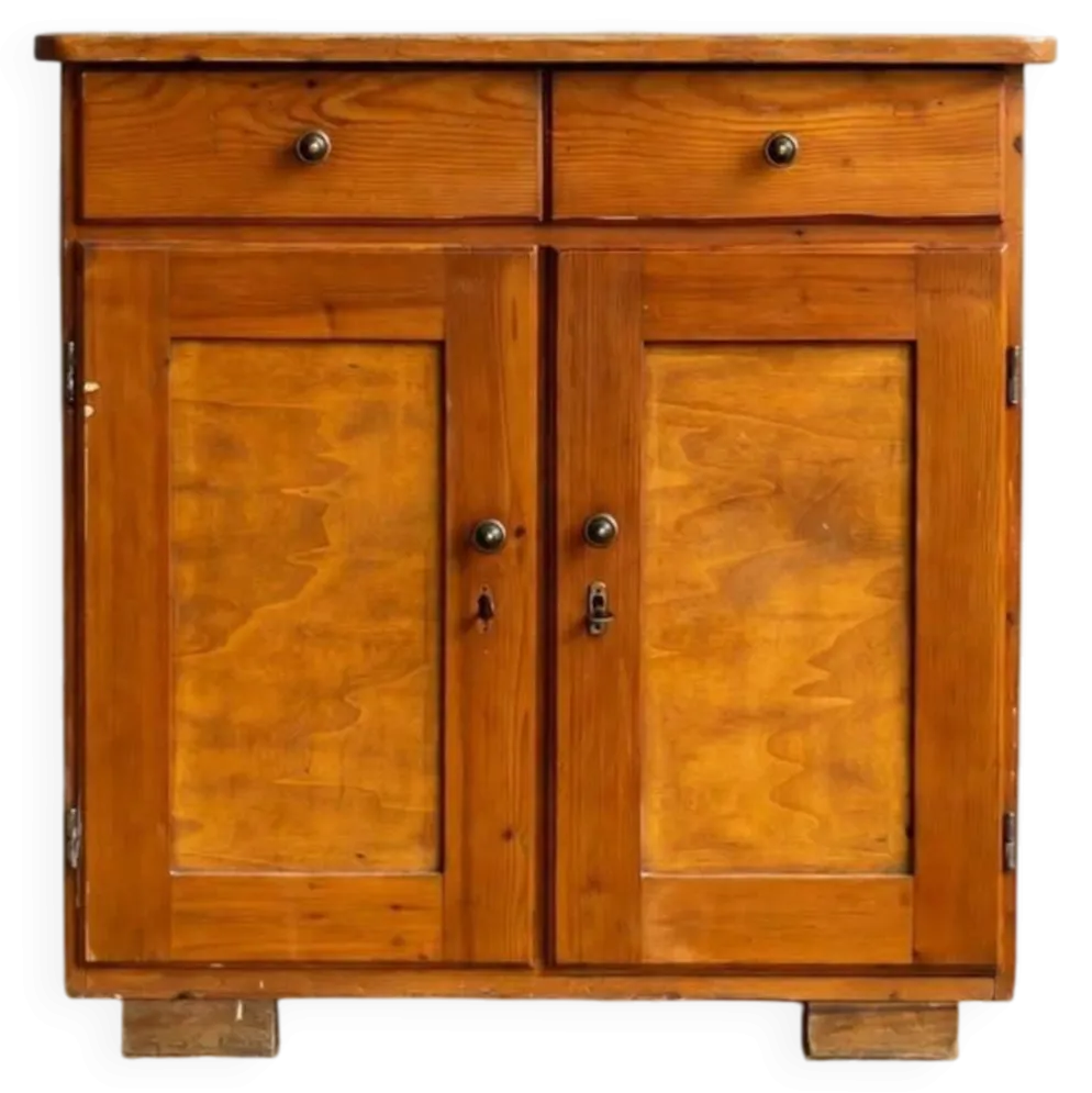 Buffet parisien en bois massif