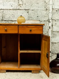 Buffet parisien en bois massif