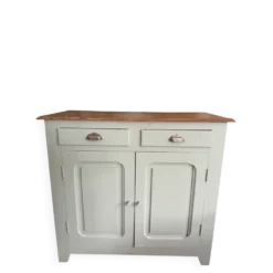 Buffet parisien vert amande vintage