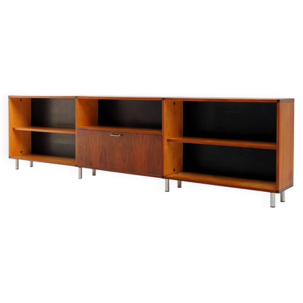 Buffet Pastoe 'Made to Measure' en teck, années 1950, design néerlandais mid-century moderne