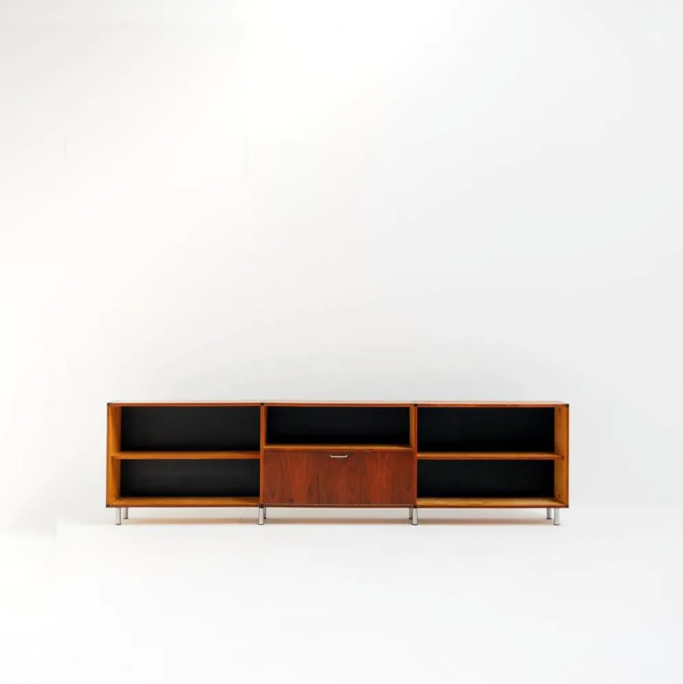 Buffet Pastoe 'Made to Measure' en teck, années 1950, design néerlandais mid-century moderne