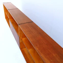 Buffet Pastoe 'Made to Measure' en teck, années 1950, design néerlandais mid-century moderne