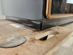 Buffet Pierre Cardin des années 1970 en bois laqué noir