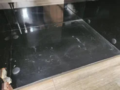 Buffet Pierre Cardin des années 1970 en bois laqué noir