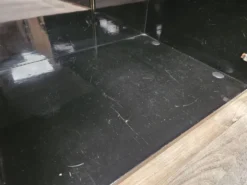 Buffet Pierre Cardin des années 1970 en bois laqué noir
