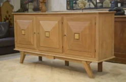 Buffet 3 portes en chêne 1950’s