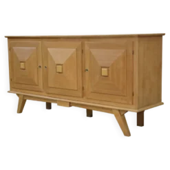 Buffet 3 portes en chêne 1950’s