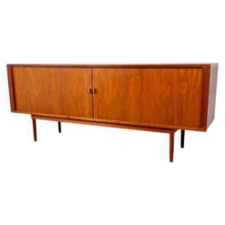 Buffet à portes tambour par Jens Quistgaard pour Peter Løvig