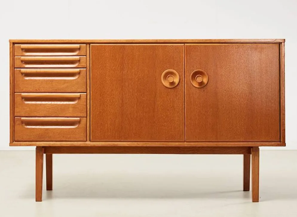 Buffet rare, modèle C2-29, par Mart Stam pour UMS Pastoe Pays-Bas 1948