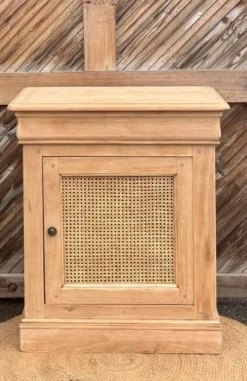 Buffet rénové : 1 porte + 1 tiroir - confiturier , meuble vasque …