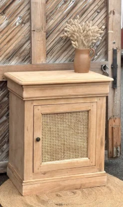 Buffet rénové : 1 porte + 1 tiroir - confiturier , meuble vasque …