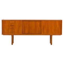 Buffet scandinave en teck dans le style de Nils Jonsson, années 1960.
