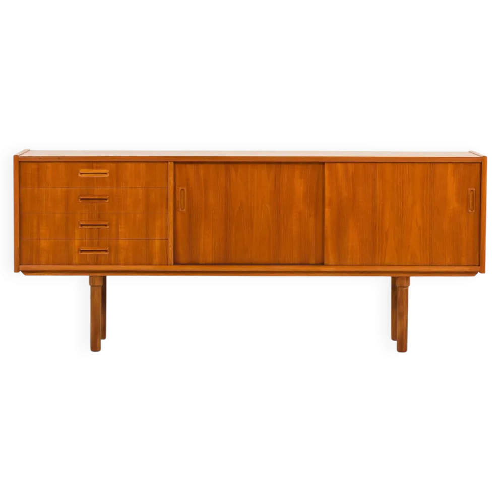 Buffet scandinave en teck dans le style de Nils Jonsson, années 1960.