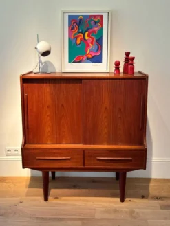 Buffet scandinave vintage en teck 