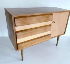 Buffet scandinave vintage en bois, années 1960