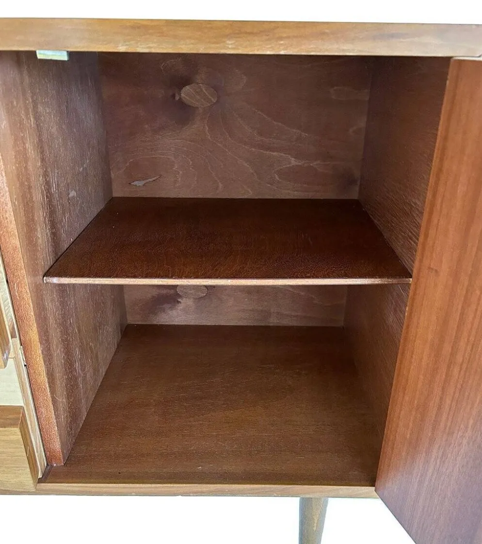 Buffet scandinave vintage en bois, années 1960