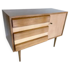 Buffet scandinave vintage en bois, années 1960