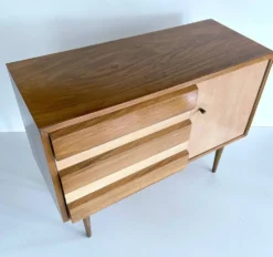 Buffet scandinave vintage en bois, années 1960