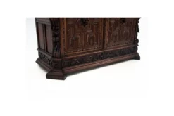Buffet sculpté, France, vers 1880.