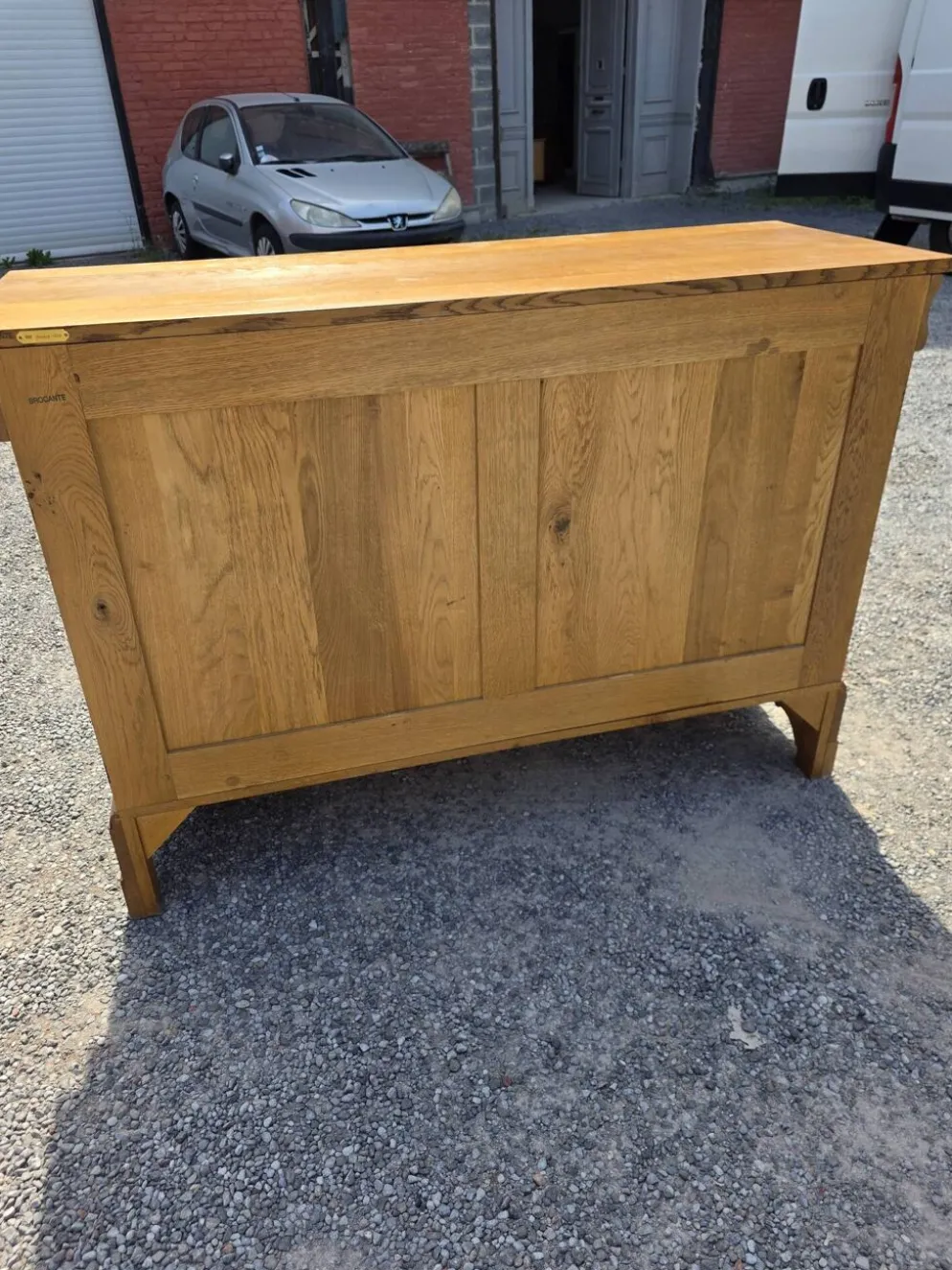 Buffet style Louis Philippe en chêne massif