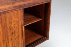 Buffet symétrique scandinave en palissandre, Danemark, 1960.