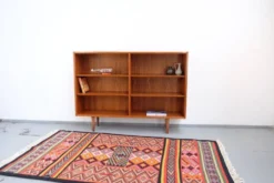 Buffet/étagère en teck Hundevad style rétro vintage années 60-70