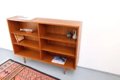 Buffet/étagère en teck Hundevad style rétro vintage années 60-70