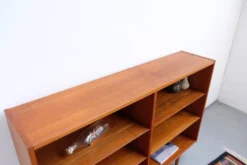 Buffet/étagère en teck Hundevad style rétro vintage années 60-70