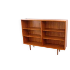 Buffet/étagère en teck Hundevad style rétro vintage années 60-70