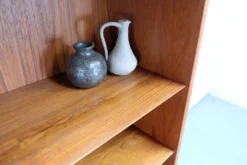 Buffet/étagère en teck Hundevad style rétro vintage années 60-70