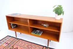 Buffet/étagère en teck style rétro vintage années 60-70