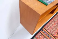 Buffet/étagère en teck style rétro vintage années 60-70