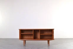 Buffet tambour en teck danois des années 1960.