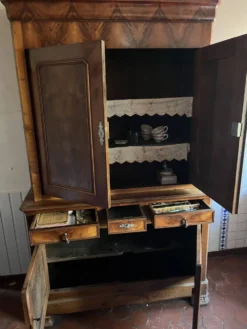 Buffet Vaisselier 2 Corps en Meriser