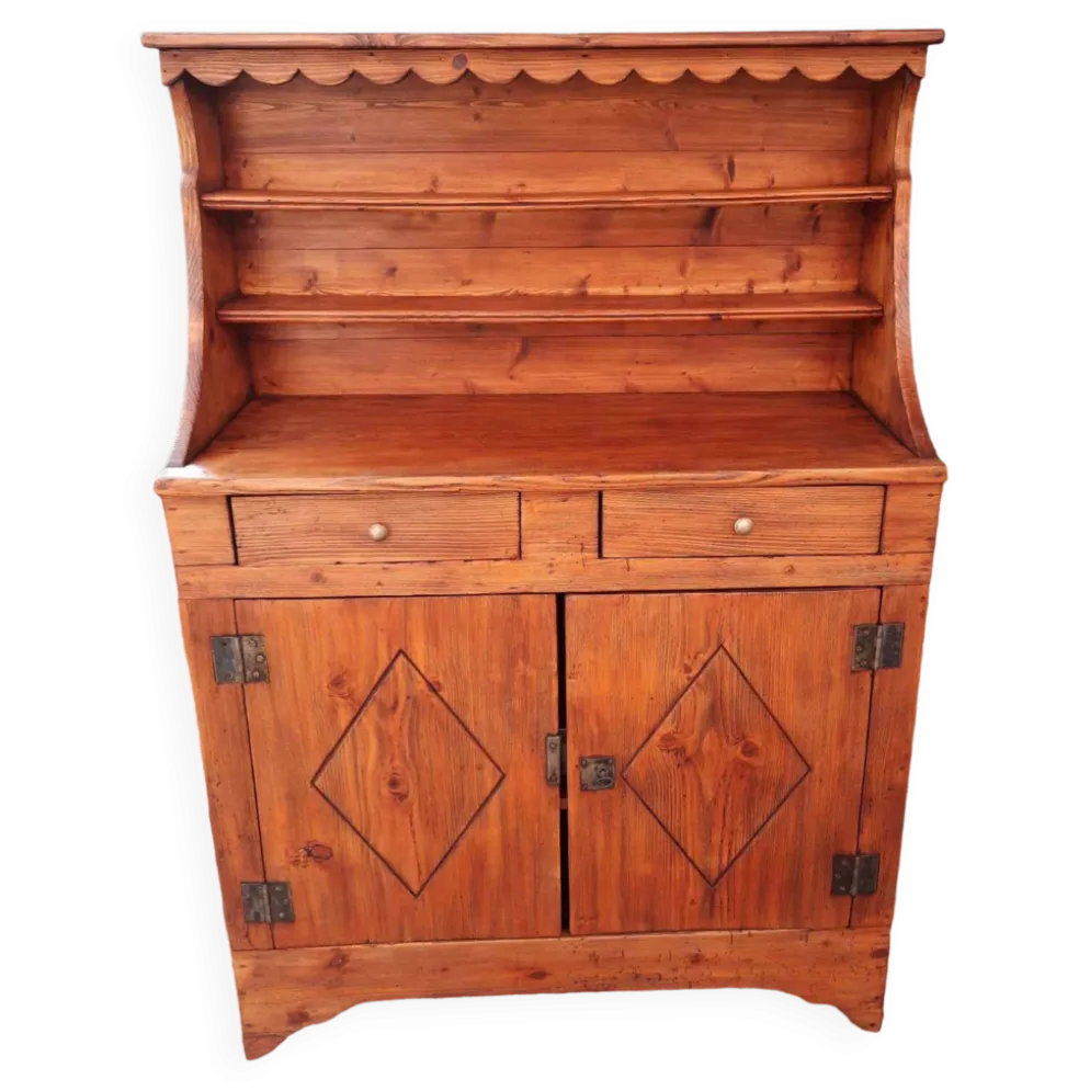 Buffet vaisselier d'alpage
