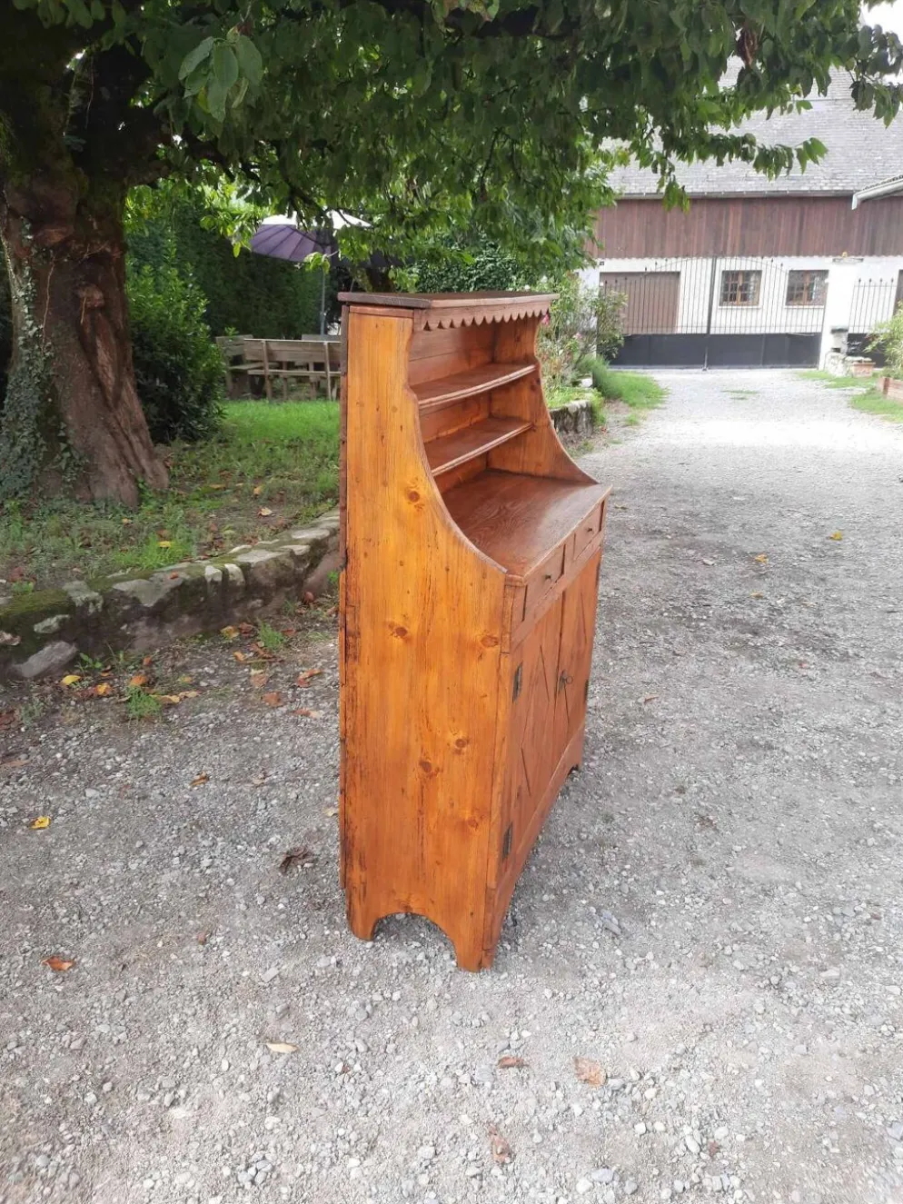 Buffet vaisselier d'alpage