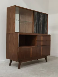 Buffet vaisselier U372/386 B.Landsman et H.Nepozitek pour Jitona 1960