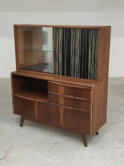 Buffet vaisselier U372/386 B.Landsman et H.Nepozitek pour Jitona 1960