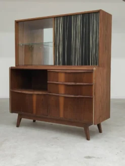 Buffet vaisselier U372/386 B.Landsman et H.Nepozitek pour Jitona 1960