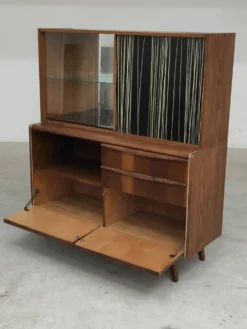 Buffet vaisselier U372/386 B.Landsman et H.Nepozitek pour Jitona 1960