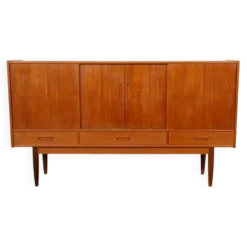 Buffet vintage | Armoire murale | Teck | 195 cm