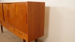 Buffet vintage | Armoire murale | Teck | 195 cm