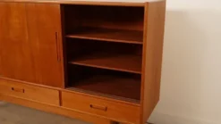 Buffet vintage | Armoire murale | Teck | 195 cm