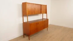 Buffet vintage | Armoire murale | Teck | 175 cm
