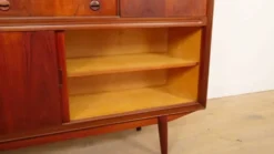 Buffet vintage avec bar en teck
