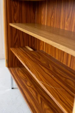 Buffet vintage commode sideboard highboard mid-century teck noyer