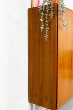 Buffet vintage commode sideboard highboard mid-century teck noyer