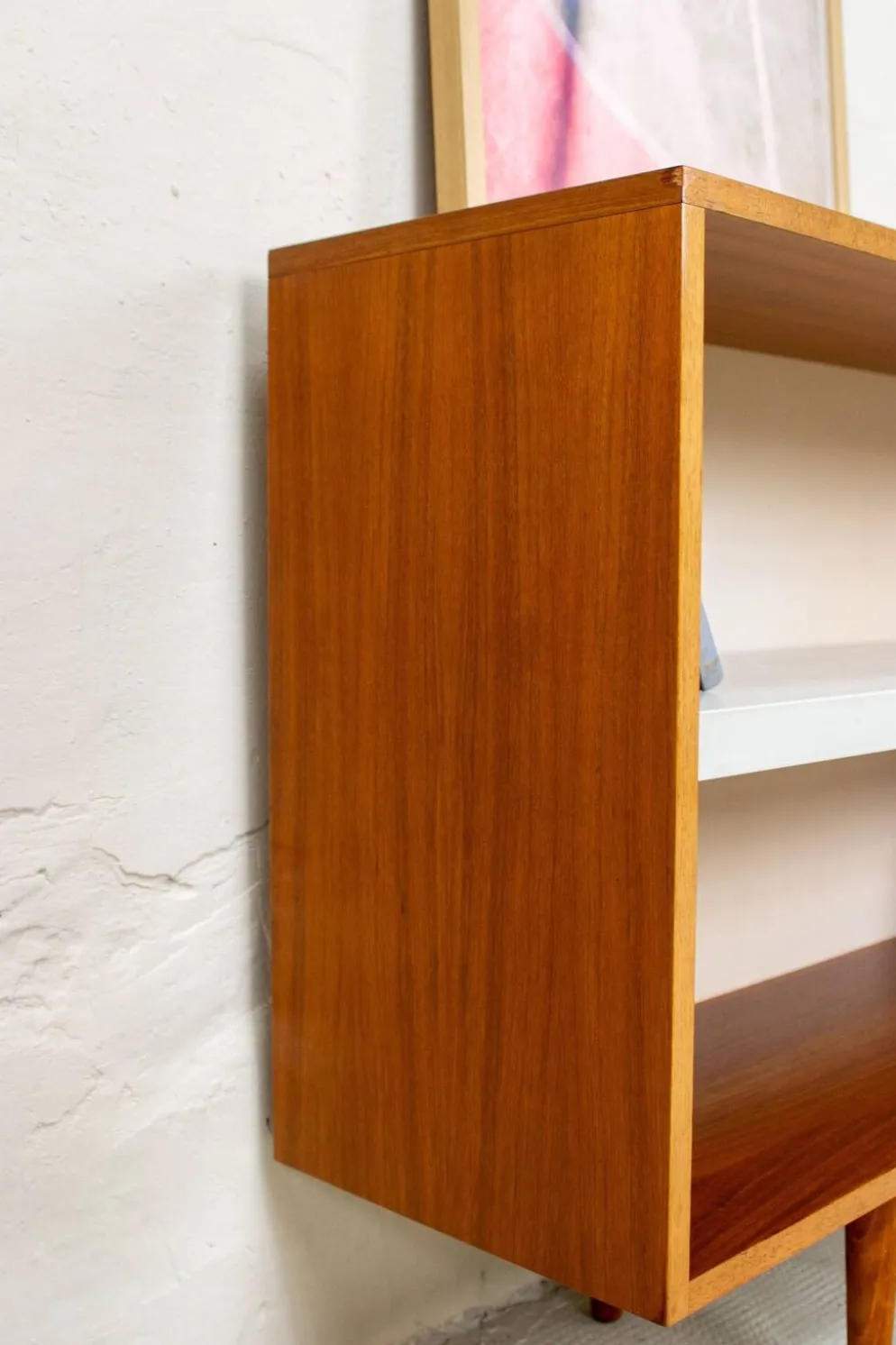 Buffet vintage, commode, étagère à livres, minibar, mid-century années 60
