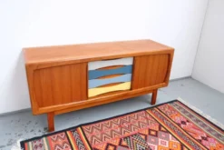 Buffet vintage danois HP Hansen en teck, années 60-70.