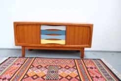 Buffet vintage danois HP Hansen en teck, années 60-70.